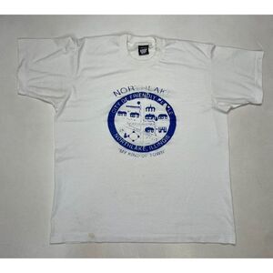 VINTAGE Northlake Illinois My Kind Of Town T-shirt Men Large 90s Single Stitch